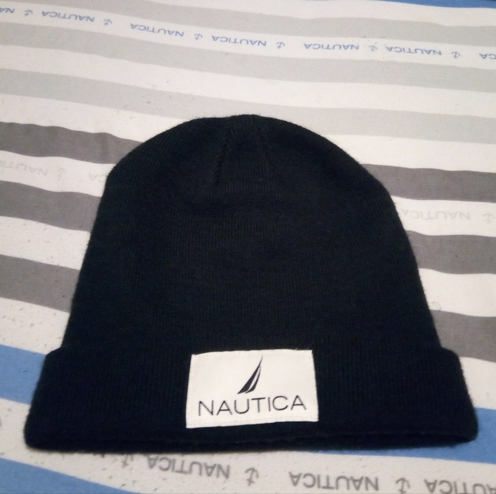Navy Nautica Beanie